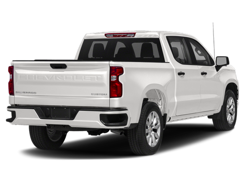 Summit White 2021 Chevrolet Silverado 1500 Custom