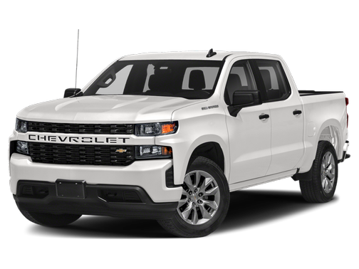Summit White 2021 Chevrolet Silverado 1500 Custom