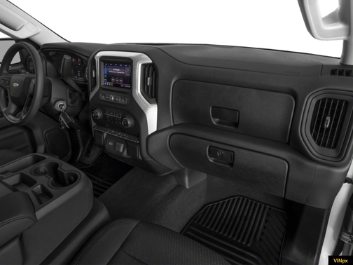 Summit White 2021 Chevrolet Silverado 1500 Custom