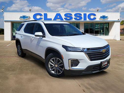 Summit White 2023 Chevrolet Traverse LT Cloth
