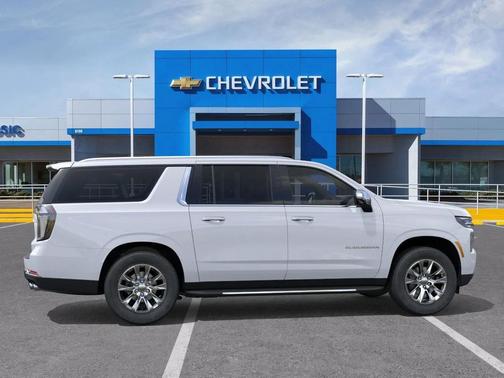 Polar White Tricoat 2026 Chevrolet Suburban Premier
