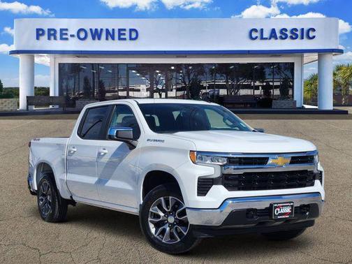 Summit White 2023 Chevrolet Silverado 1500 LT