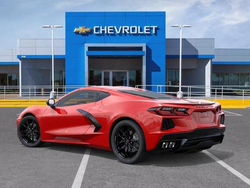 Red 2026 Chevrolet Corvette Stingray w/1LT