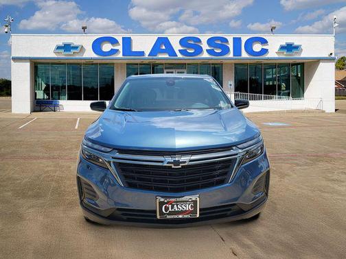 Lakeshore Blue Metallic 2024 Chevrolet Equinox LS