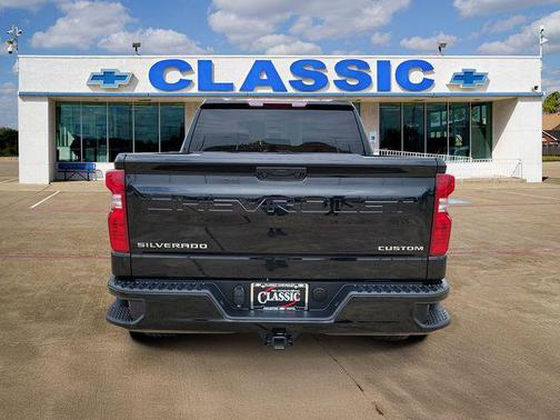 Black 2025 Chevrolet Silverado 1500 Custom