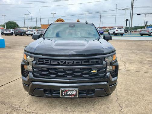 Black 2025 Chevrolet Silverado 1500 Custom