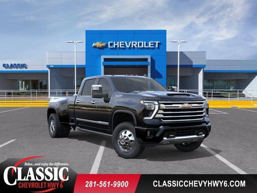 Black 2026 Chevrolet Silverado 3500 High Country