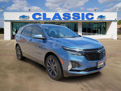 Lakeshore Blue Metallic 2024 Chevrolet Equinox FWD RS
