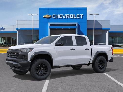 Summit White 2026 Chevrolet Colorado Trail Boss