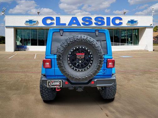 Hydro Blue Pearlcoat 2021 Jeep Wrangler Unlimited Rubicon