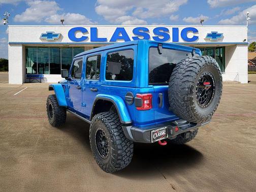 Hydro Blue Pearlcoat 2021 Jeep Wrangler Unlimited Rubicon