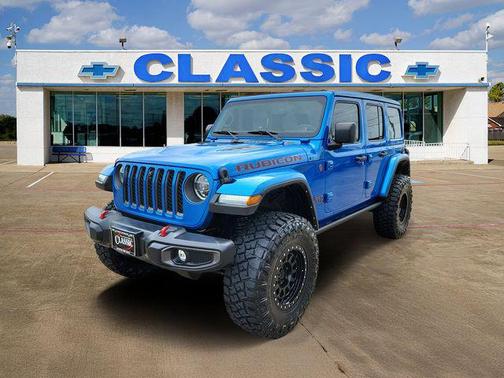 Hydro Blue Pearlcoat 2021 Jeep Wrangler Unlimited Rubicon