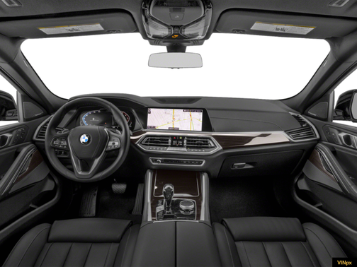 Carbon Black Metallic 2021 BMW X6 xDrive40i