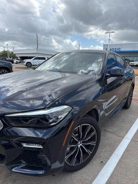 Carbon Black Metallic 2021 BMW X6 xDrive40i