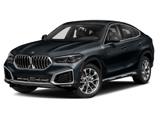 Carbon Black Metallic 2021 BMW X6 xDrive40i