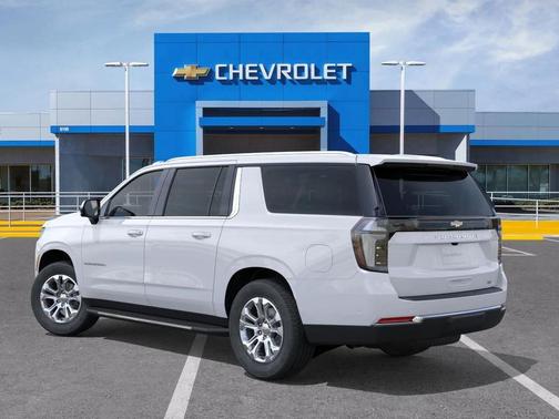 Summit White 2026 Chevrolet Suburban LT