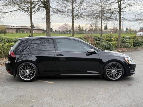 Black 2015 Volkswagen Golf TSI S 2-Door