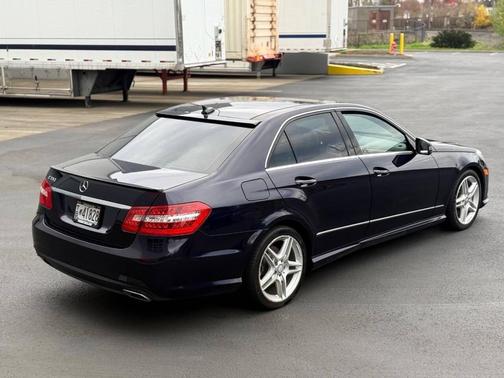 Capri Blue Metallic 2011 Mercedes-Benz E-Class E 350 Luxury 4dr Sedan