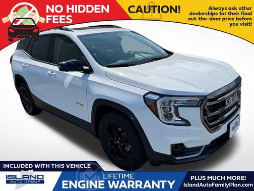 Summit White 2023 GMC Terrain AT4