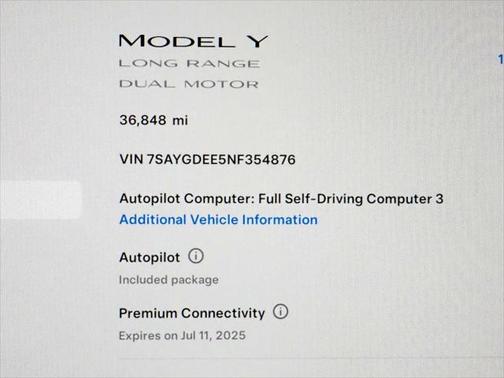2022 Tesla Model Y Long Range Dual Motor All-Wheel Drive