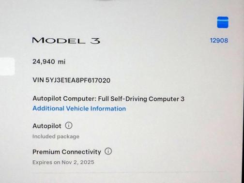 2023 Tesla Model 3 Standard Range