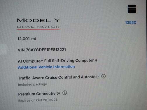 Solid Black 2023 Tesla Model Y Performance Dual Motor All-Wheel Drive