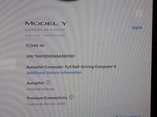 2025 Tesla Model Y Long Range Dual Motor All-Wheel Drive