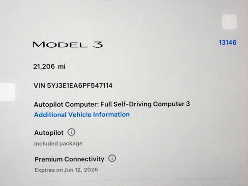 2023 Tesla Model 3 Standard Range
