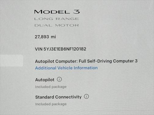 2022 Tesla Model 3 Long Range