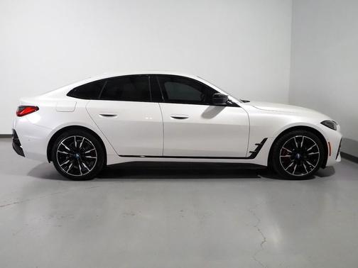 Mineral White Metallic 2023 BMW i4 Gran Coupe M50