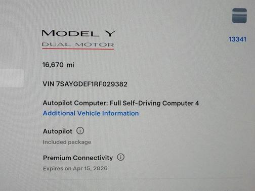 2024 Tesla Model Y Performance Dual Motor All-Wheel Drive