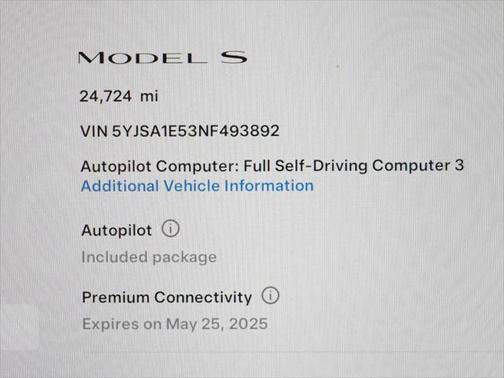 2022 Tesla Model S Dual Motor All-Wheel Drive