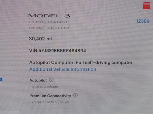 2019 Tesla Model 3 Long Range