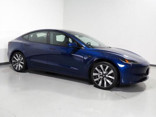 Deep Blue Metallic 2024 Tesla Model 3 Standard Range