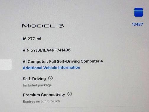 Deep Blue Metallic 2024 Tesla Model 3 Standard Range