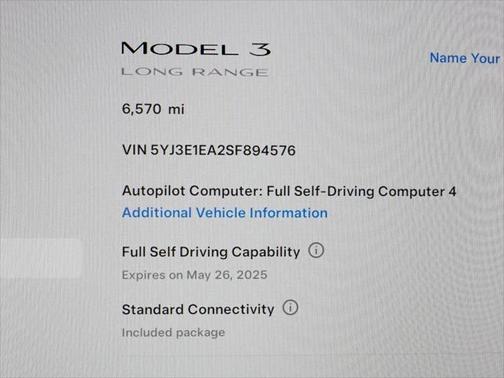 2025 Tesla Model 3 Long Range