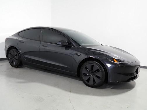 Stealth Grey 2025 Tesla Model 3 Long Range