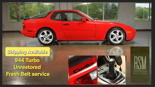 1986 Porsche 944 TURBO