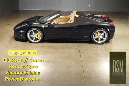 2012 Ferrari 458 Spider Base