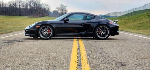 BLACK 2015 Porsche Cayman GTS