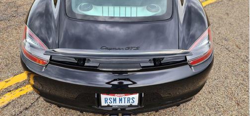 BLACK 2015 Porsche Cayman GTS