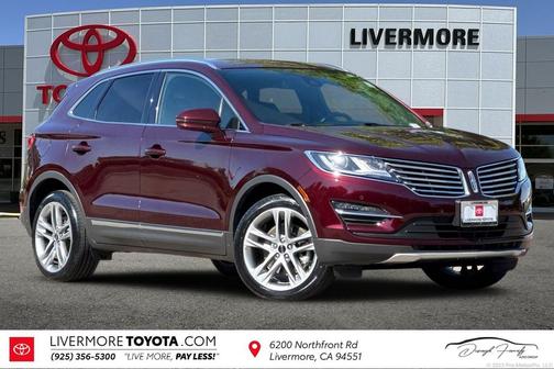Burgundy Velvet Metallic Tinted Clearcoat 2017 Lincoln MKC Reserve