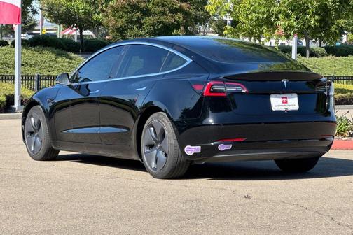 Solid Black 2019 Tesla Model 3 Long Range