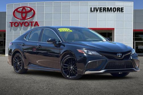 Midnight Black Metallic 2024 Toyota Camry XSE