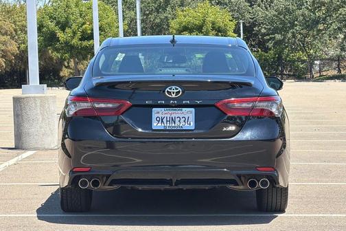 Midnight Black Metallic 2024 Toyota Camry XSE