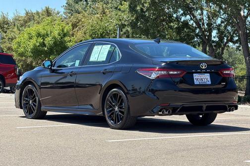Midnight Black Metallic 2024 Toyota Camry XSE