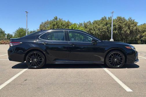 Midnight Black Metallic 2024 Toyota Camry XSE