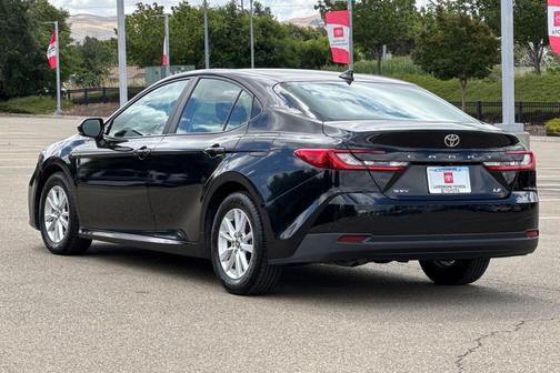 Midnight Black Metallic 2025 Toyota Camry LE