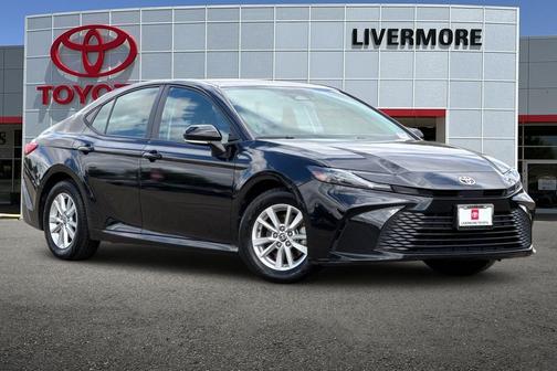 Midnight Black Metallic 2025 Toyota Camry LE