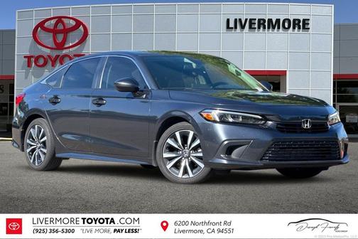 Meteorite Gray Metallic 2023 Honda Civic EX